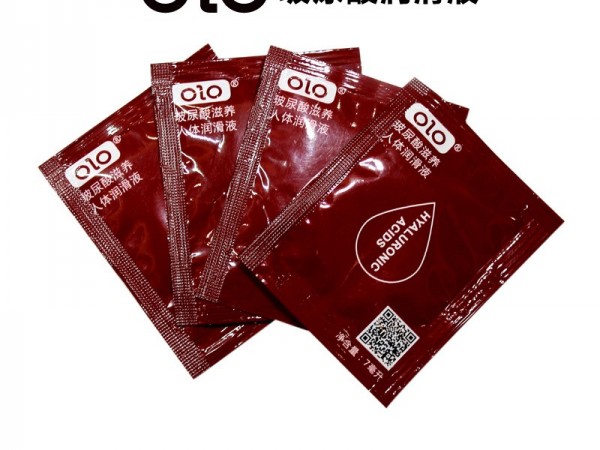 OLO男女用夫妻袋装人体润滑液油