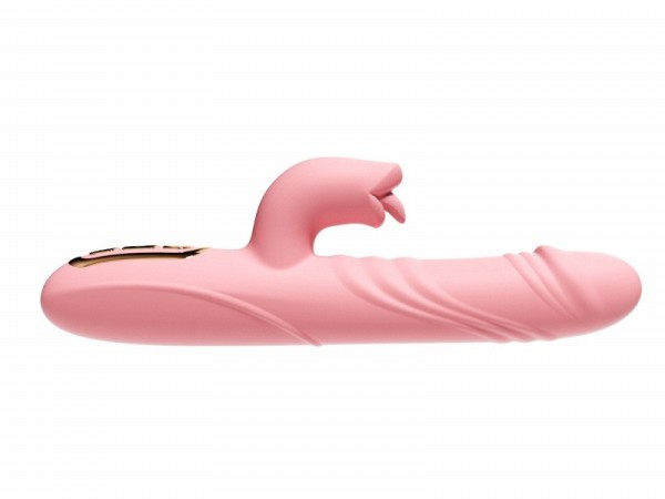 露西舌舔伸缩加温震动棒电动成人玩具入体震动棒女用强震自慰器