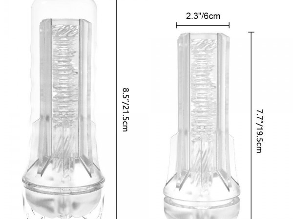 新品手电筒男用便携软胶飞机杯情趣口交仿真自慰器