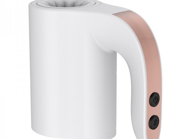 新款热销十频伸缩旋转环绕颗粒男用充电便携式飞机杯