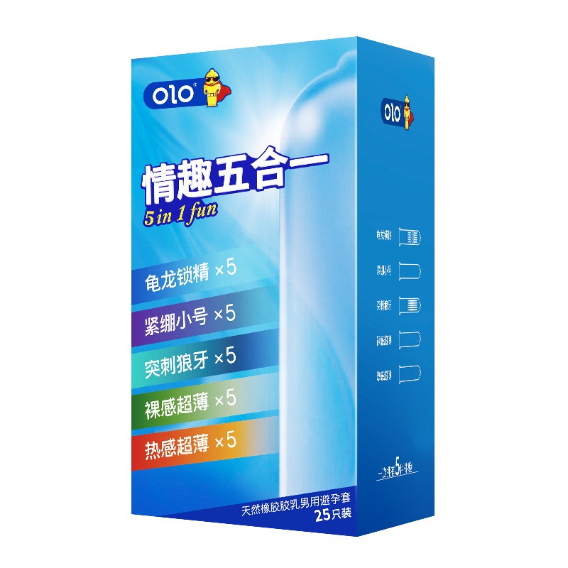 LO情趣八合一避孕套空气套大颗粒安全套螺纹凸点保险套超润超薄