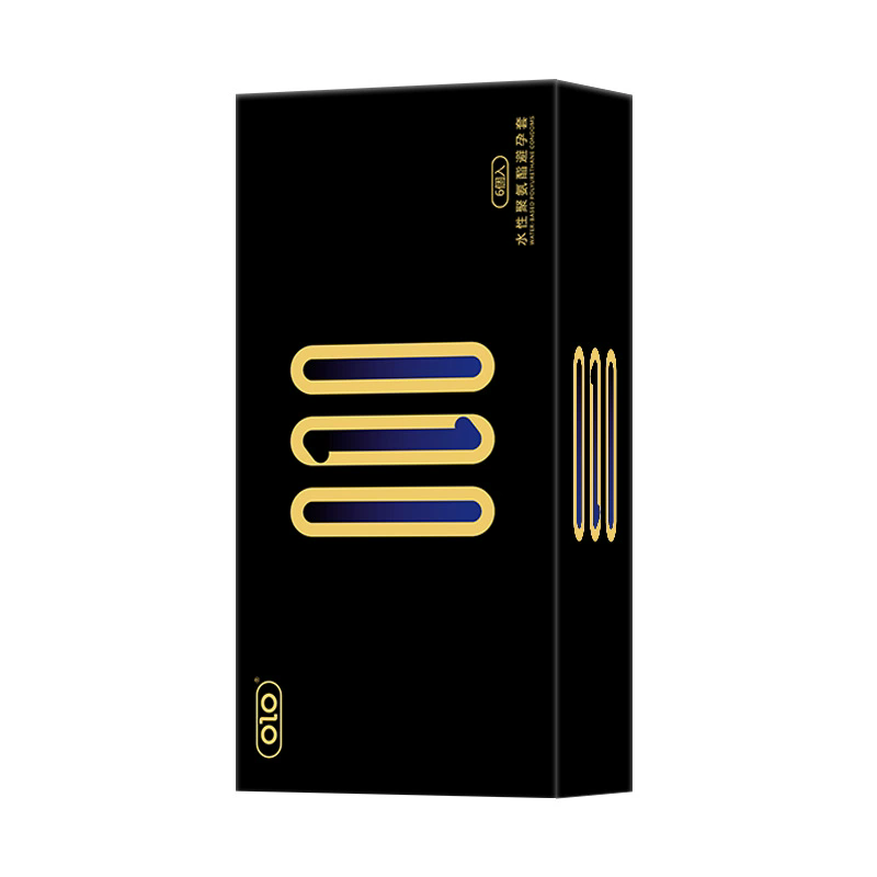 OLO水性聚氨酯避孕套001超薄无套感安全套酒店情趣成人计生用品