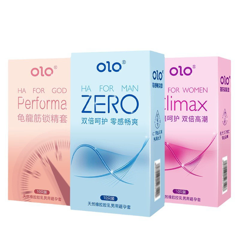 OLO玻尿酸超薄避孕套001男女用安全套情趣计生用品