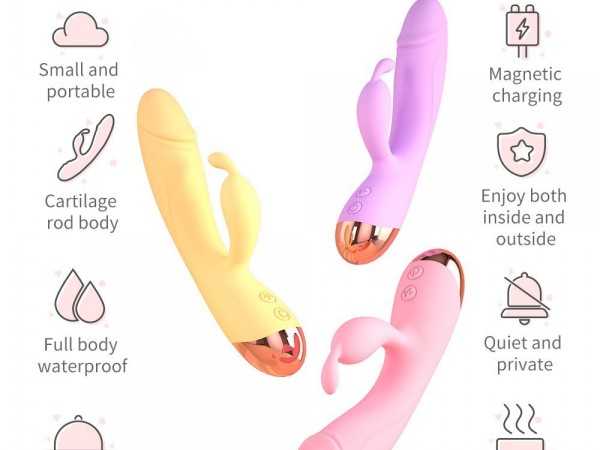 夜樱震动棒女用秒潮自慰器AV按摩棒插入静音情趣玩具女成人性用品